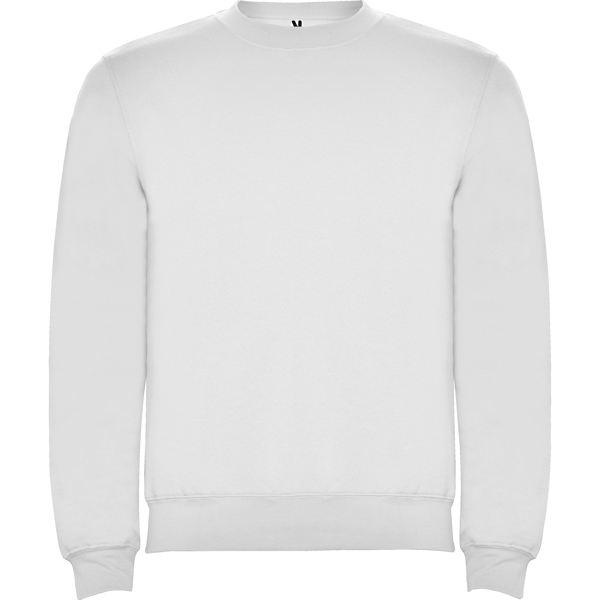Sweat col rond vierge à personnaliser — vue de devant